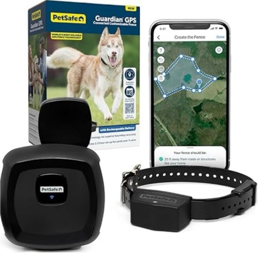 PetSafe GPS Fence System with Black Collar